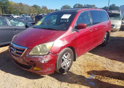 2006 Honda Odyssey Ex-L z USA, uszkodzony, nr VIN 5FNRL38626B443270